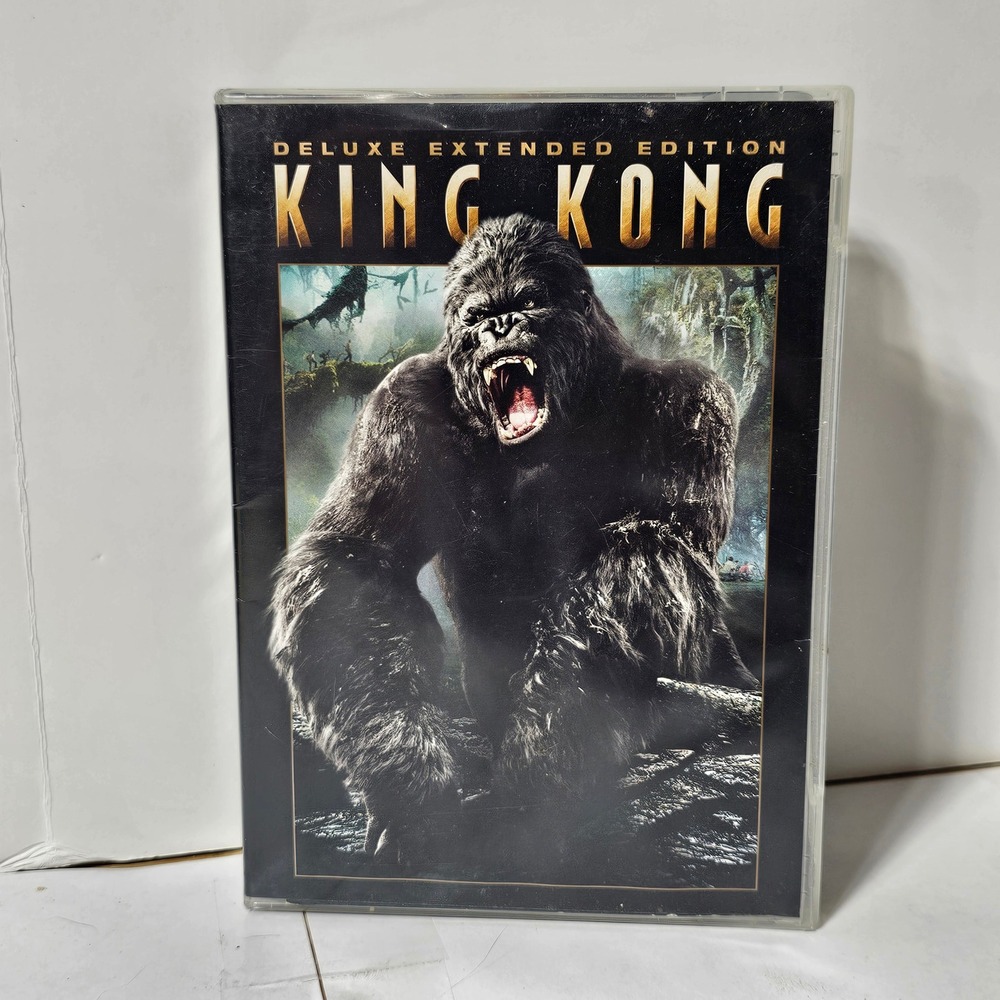 King Kong Deluxe Extended Edition DVD 2005 3-Disc Set Peter Jackson Universal